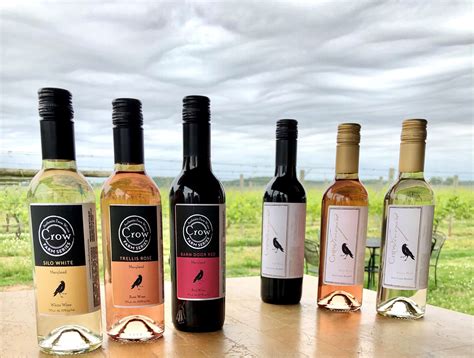 Mini Bottles (375ml) - Crow Vineyard & Winery