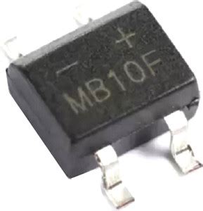 Steko MB10F Bridge Rectifier 1000 Volt 0.5A Diode PIN Diode Price in ...
