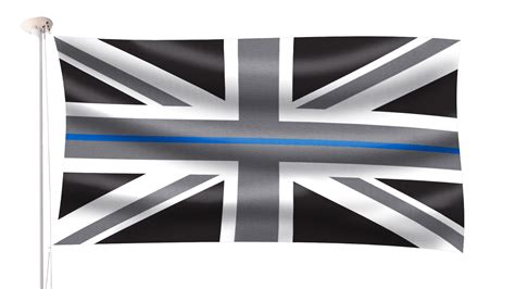 Blue stripe flag online