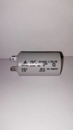 CAPACITOR15UF / 440/450 V, AC, EPCOS (Run Capacitor Pin Type) 13 ...