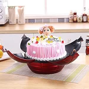 MUGATH Surprise Bomb Gift Box - Ball Round Shaped Cake Mold and Stand ...