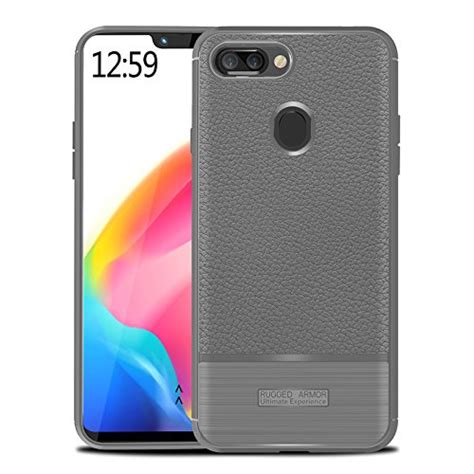 Smarit Oppo R15 Plus Case, Soft Grip TPU Thin [ Slim Fit ] Protect ...
