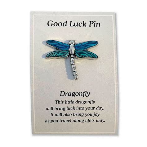 Good Luck Dragonfly Pin | St. Patrick's Guild