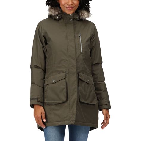Regatta Serleena Insulated Womens Waterproof Jacket - Green – Start Fitness