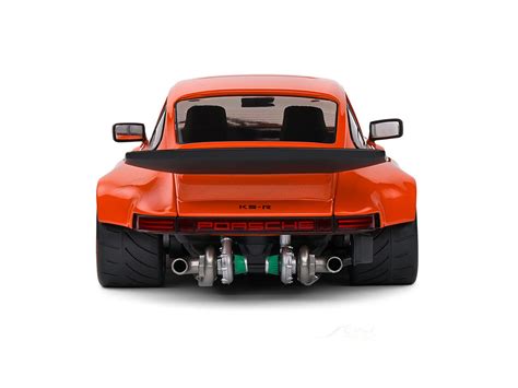 Porsche KS-R Orange 1:18 Solido licensed diecast scale model car ...