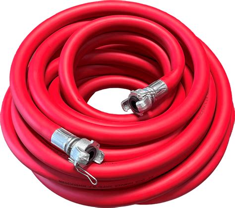 Free Shipping! 3/4" NBR Rubber Jack Hammer Air Hose, Crimped Crowfoot ...