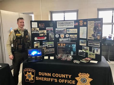 Investigator Mack representing the Dunn County Sheriff's Office at the ...