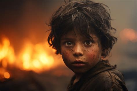 Premium Photo | Closeup of a childs face eyes watering from the ...