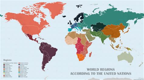 Regions Of The World Un