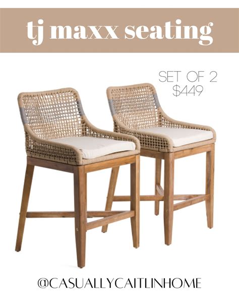 Set Of 2 Indoor Outdoor Rope … curated on LTK | Stools for kitchen island, Bar stools kitchen ...