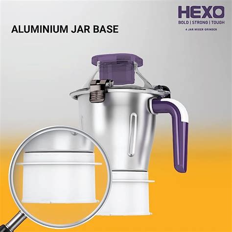 Havells Hexo 1000 watts 4 Jar Mixer Grinder – Infinia Home and Kitchen