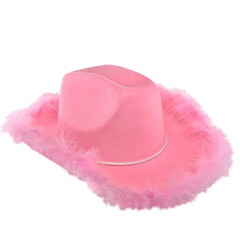 Pink Feather Boa Hat at Anton Thomas blog