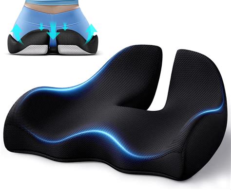 Benazcap Coussin de Siège, Coussin Coccyx Ergonomique pour Bureau et ...
