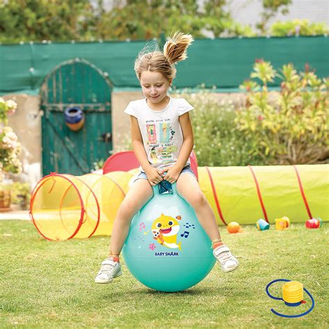 Kixre Inflatable Jump Ball, Kids Hopper Ball Bouncy Ball, Balance Ball ...