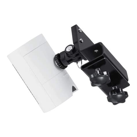 Wasserstein Ring Spotlight Cam Battery Gutter Black Swivel Tilting ...