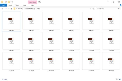Image result for ACSM File Tutorial