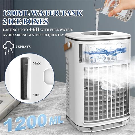 FLOWBREEZE Portable Air Conditioners, 3-1 Mini Evaporative Air India | Ubuy