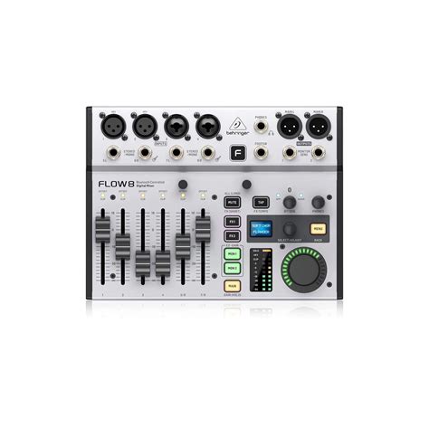 Behringer FLOW 8 8-Input Digital Mixer with Bluetooth Audio and App ...