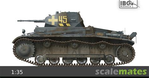 Pz.Kpfw. II Ausf. a2 German Light Tank, IBG Models 35083L (2023)