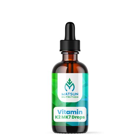 Shop Private Label Vitamin K2 MK7 Drops | Matsun Nutrition