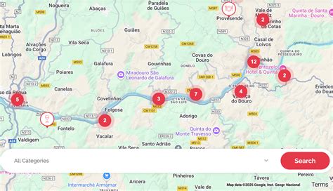 Map of Douro Valley - Wineries, Hotels and Restaurants - Explore Douro ...