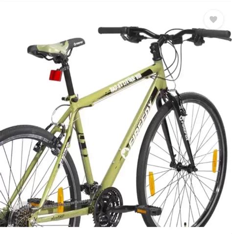 FIREFOX FIREFOXbadattitude 700C T Hybrid Cycle/City Bike (21 Gear, Bla ...