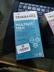 TrueBasics Multivit Men (30 Tablets), Multivitamin For Men, With Zinc ...