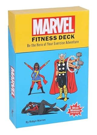 Marvel Fitness Deck: Be the Hero of Your Exercise Adventure : Marvel ...