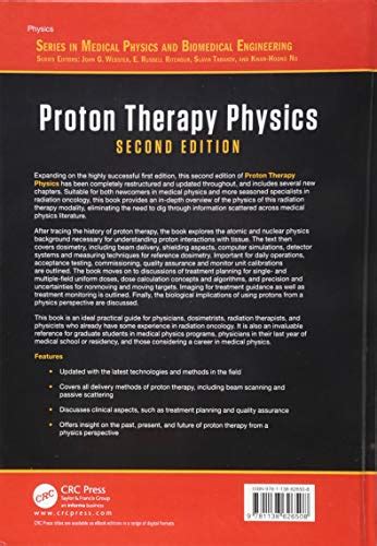 Proton Therapy Physics, Second Edition (Series in Medical Physics and ...