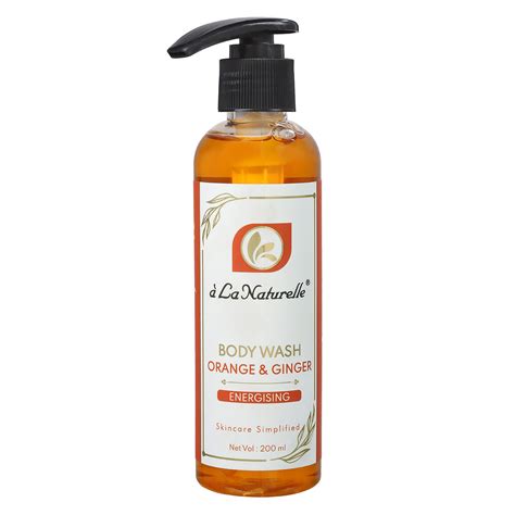 Orange & Ginger Body Wash – A La Naturelle Cosmetics