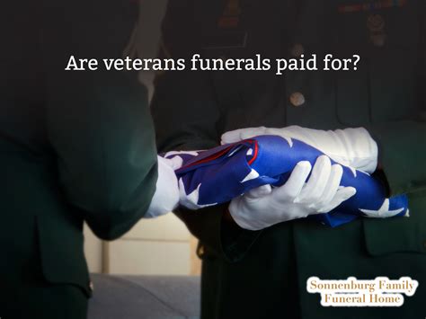 Sonnenburg Family Funeral Home and Cremation - To Veterans who meet the ...