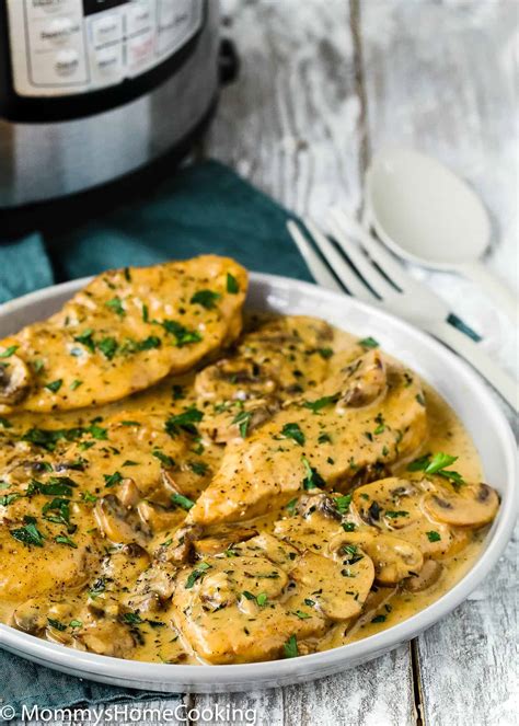Easy Chicken Marsala (Instant Pot & Stovetop) - Mommy's Home Cooking
