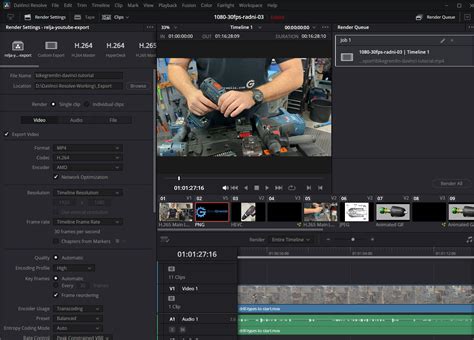 DaVinci Resolve (Studio): Best Export Settings for YouTube | Bike ...