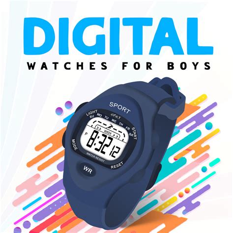 Digital Watches for Boys – Spikyonline