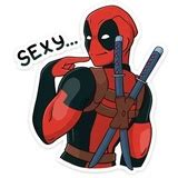 Deadpool Emojis Telegram Sticker pack