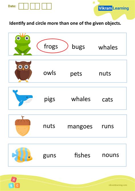 Download identify and circle more than one of the given objects ...