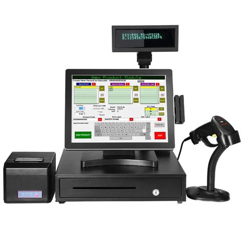 Характеристики POS-компьютер OSCAN-1500_черный Intel Celeron J1900, RAM ...