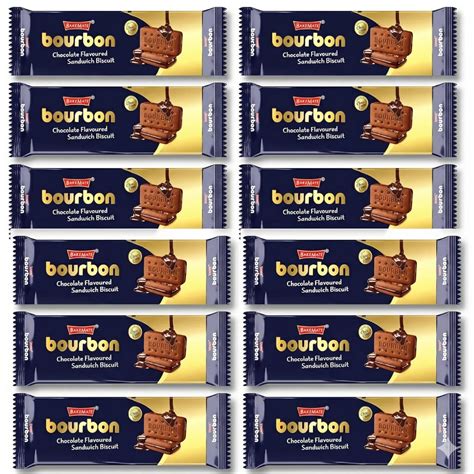 Bakemate Bourbon Cream Biscuit Family Pack with Chocolate - Combo Pack ...