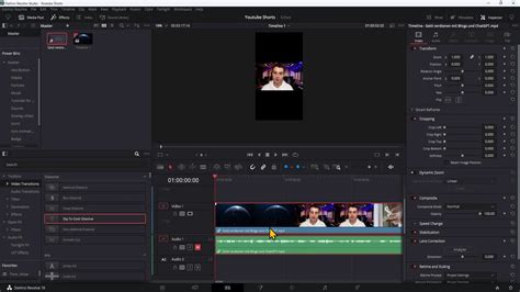 Create YouTube Shorts: Tutorial on PC with DaVinci Resolve