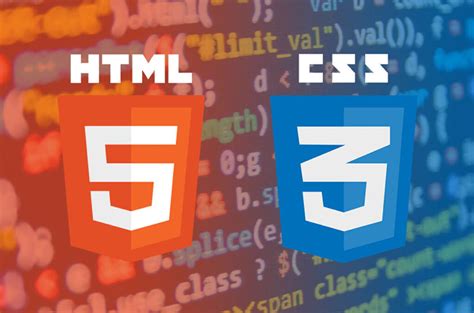 Html5 css3 js icon set web development logo icon Vector Image