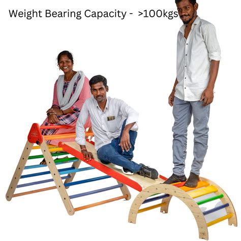 Pikler Combo Set Enhancing Motor Skills | Woodbee Toys – WoodBee Toys