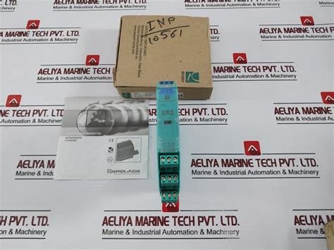 Pepperl+fuchs Kfd2-sl2-ex1.lk Solenoid Driver 200542 Dc= 20-30v Ac 253 ...