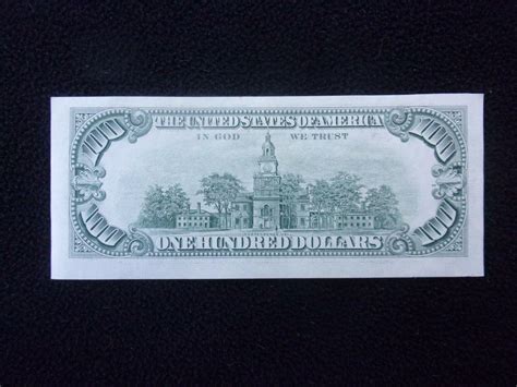 Vintage US $100 dollar bill 1988 series, New York B12123728A, crisp, AU ...