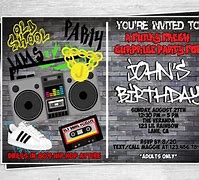 Image result for 90s Theme Party Invitations