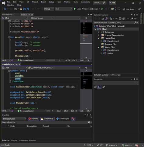 Image result for How to Write C Program in Visual Studio