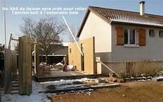 comment faire une extension de maison extension bois avec sas de liaison extension comment faire une extension de maison extension bois avec sas de liaison extension