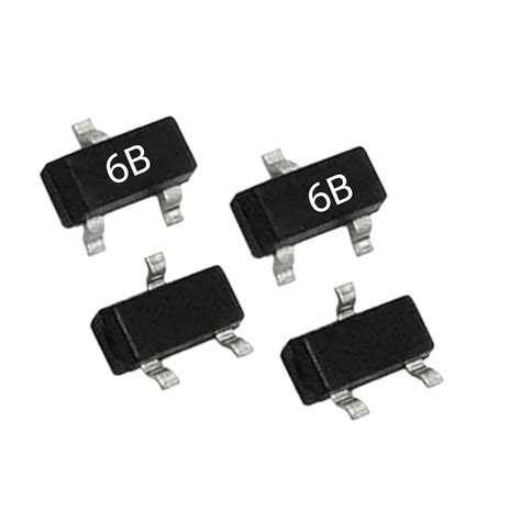 Electrical Learner 6B SMD Transistor NPN BC817? 50PCs 6BT Transistor ...