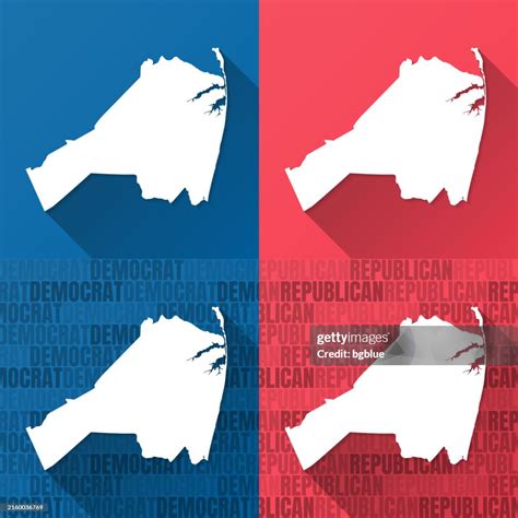 Monmouth County New Jersey Maps On Blue And Red Backgrounds High-Res ...