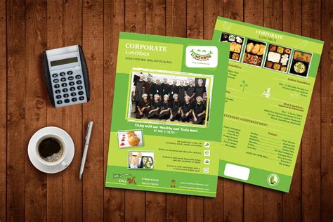 Advertising - Newspaper Ad & Flyer Design For Lunch Box