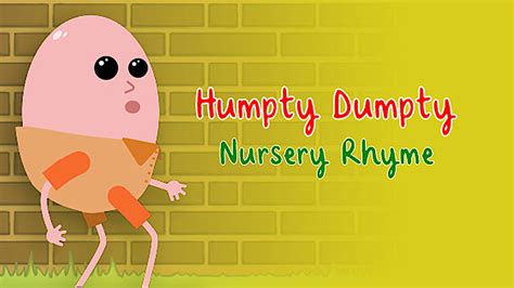 Humpty Dumpty Nursery Rhyme Animation | Twinkl